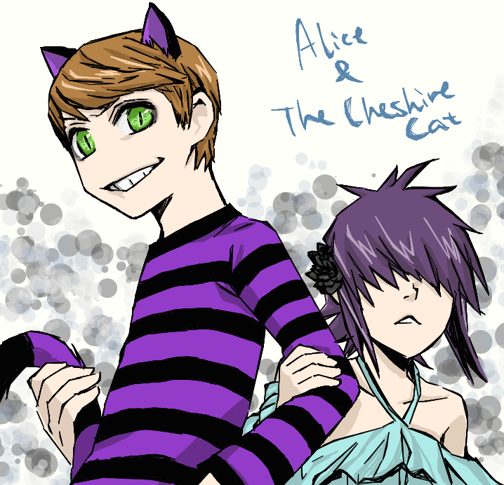 Alice and The Cheshire Cat