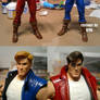 Billy and Jimmy Lee Double Dragon custom figures