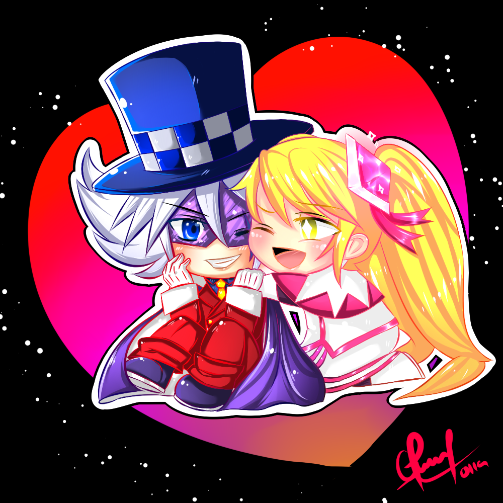 Kaitou Joker And Queen Quality Time By Caitsithola On Deviantart