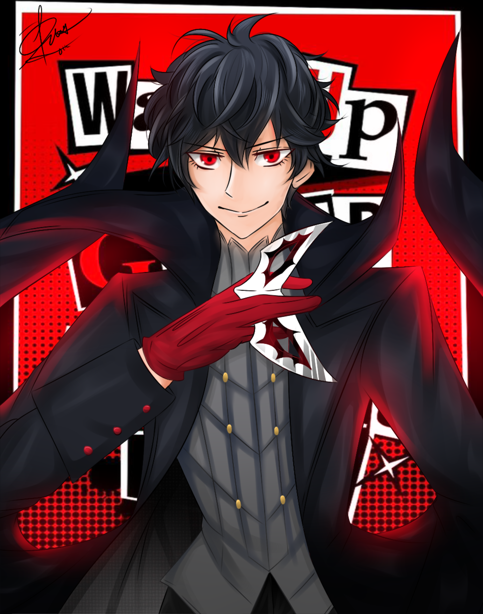 Joker persona 5 by CaitsithOla on DeviantArt