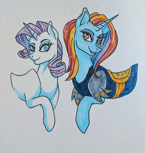 Sassy And Rarity