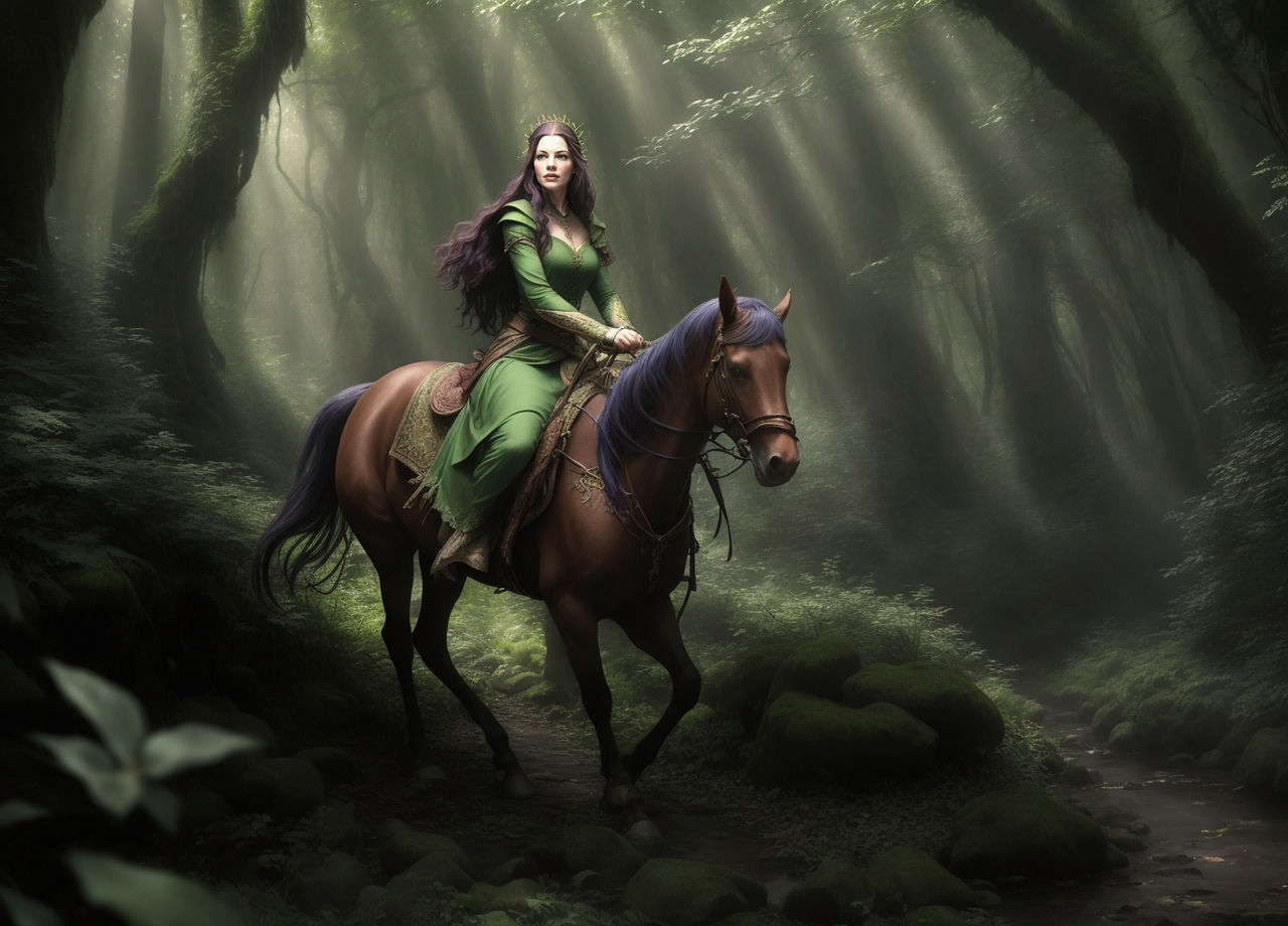 Arwen Riding by Nanomonster on DeviantArt