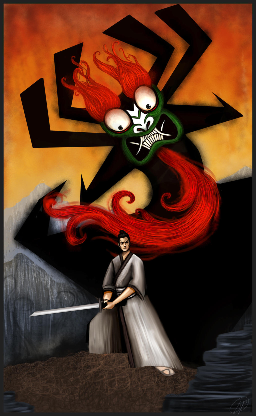Samurai Jack Rave Deviantart Samurai Jack Tribute by The-Devils-Music on DeviantArt