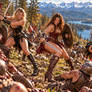 Mountain Amazons spreading terror