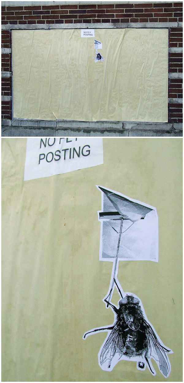 Flyposting