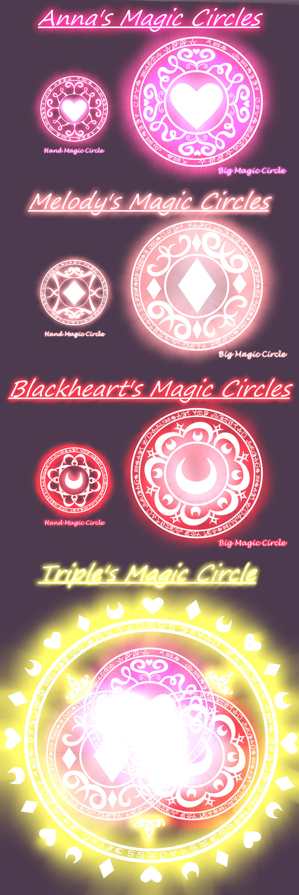 .: Magic circles :. by Tuiza on DeviantArt