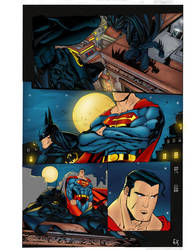 Batman and Superman Vetorial