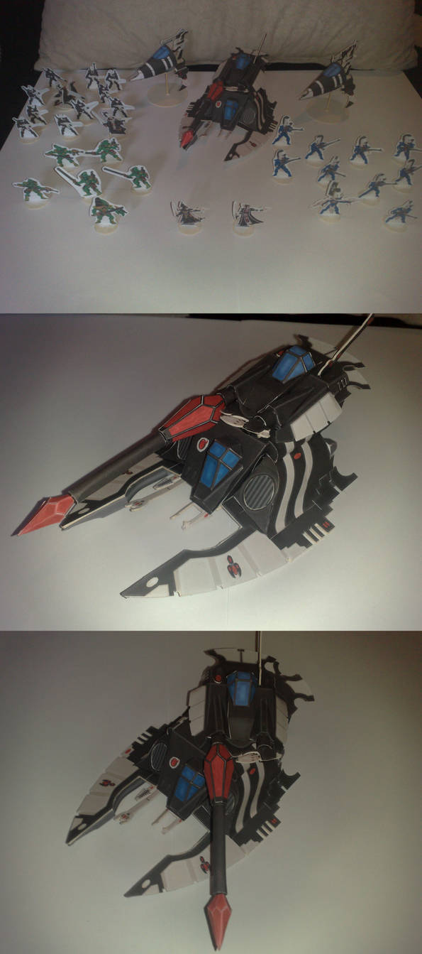 Papercraft eldar army by Jas-ta on DeviantArt