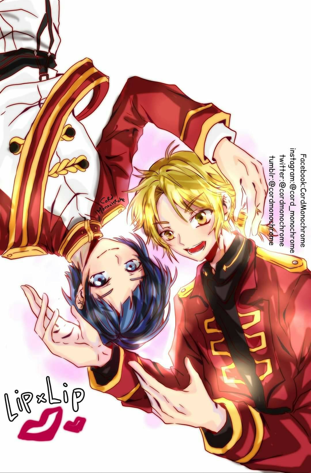 Lip X Lip Of Honeyworks Aizo X Yujiro Fan Art By Cordmonochrome On Deviantart Lip X Lip Of Honeyworks Aizo X Yujiro Fan Art By Cordmonochrome On Deviantart