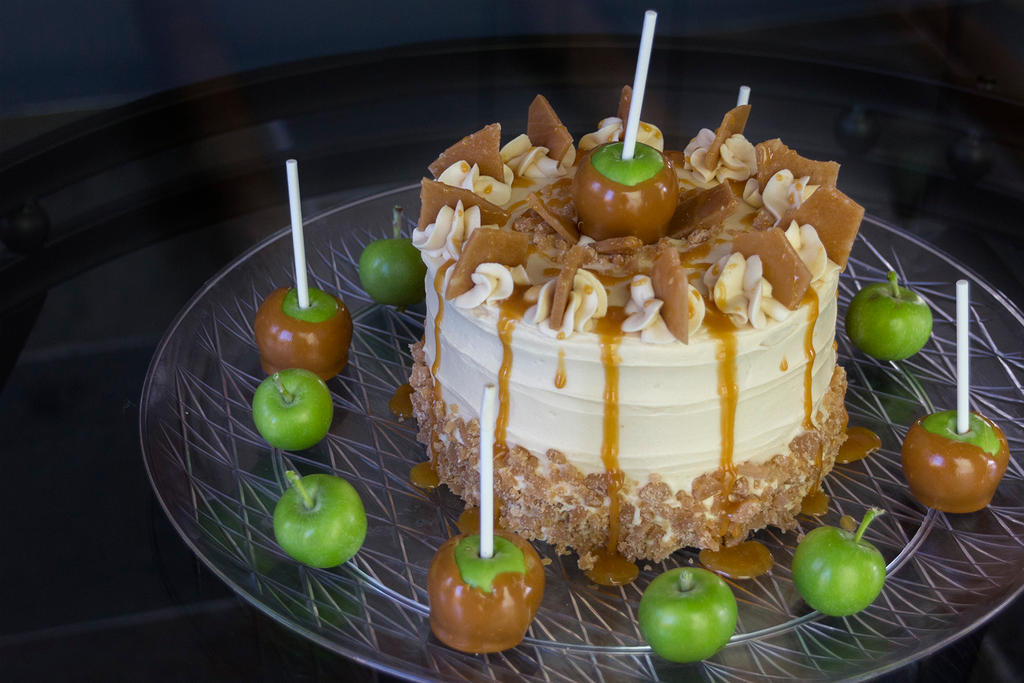 Caramel Apple Cake