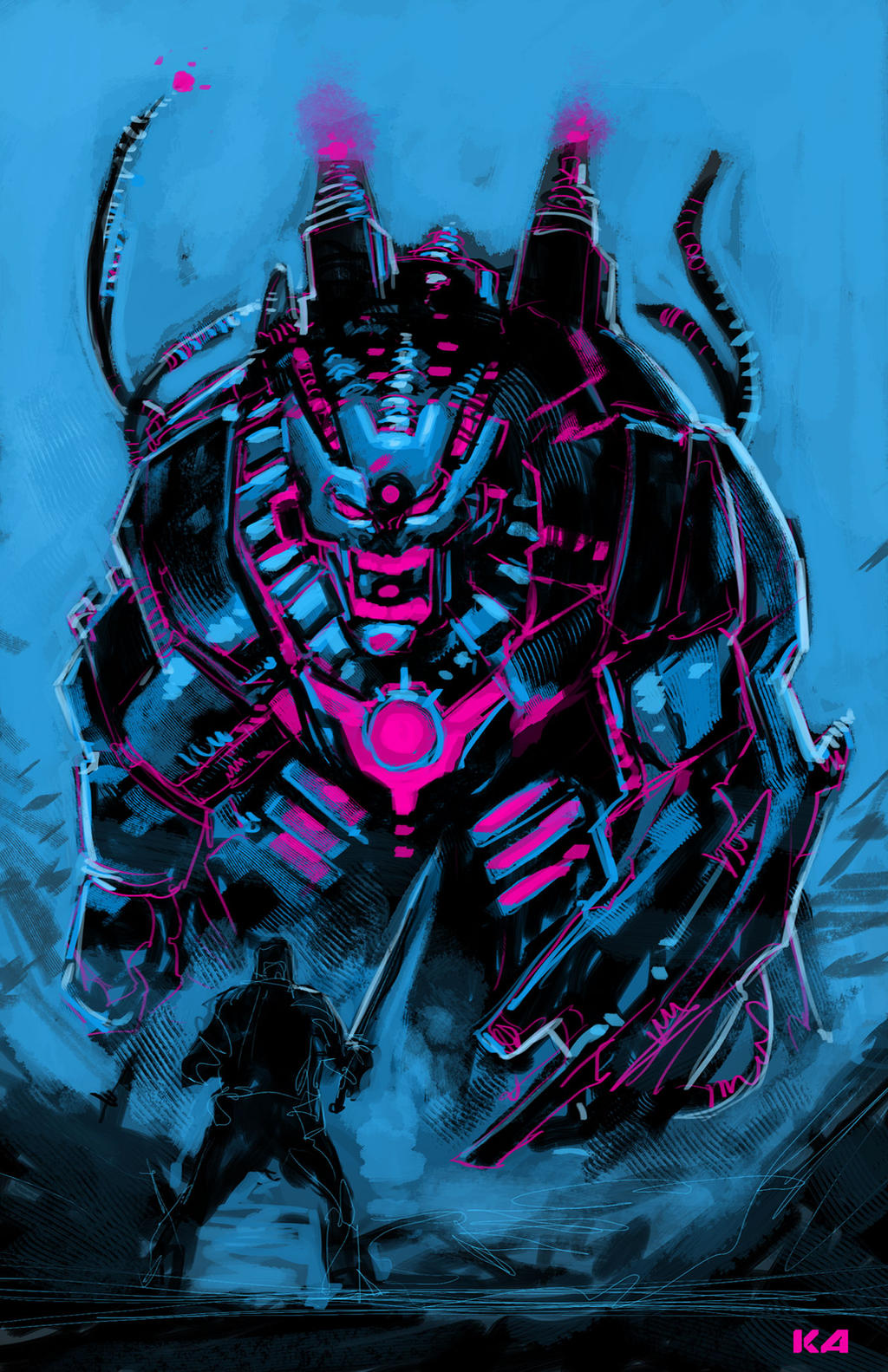 Machine-God by KomicKarl on DeviantArt