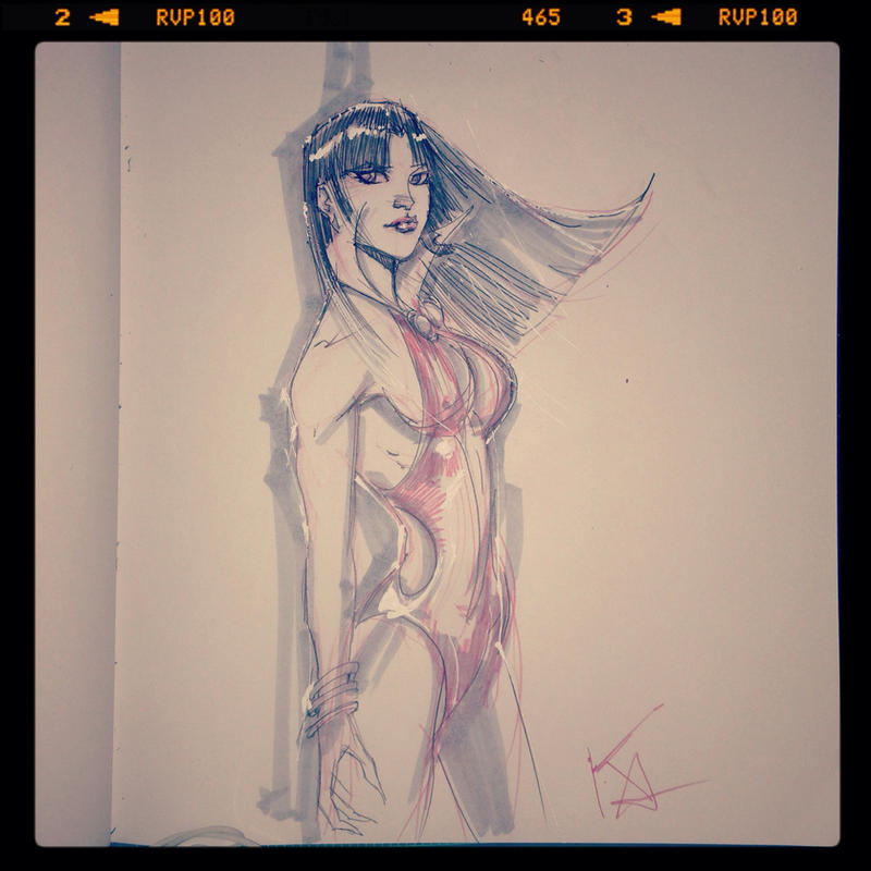 Vampirella Sketch