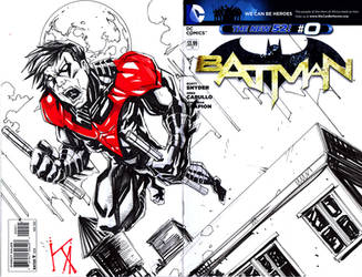 Nightwing Sketch Cover