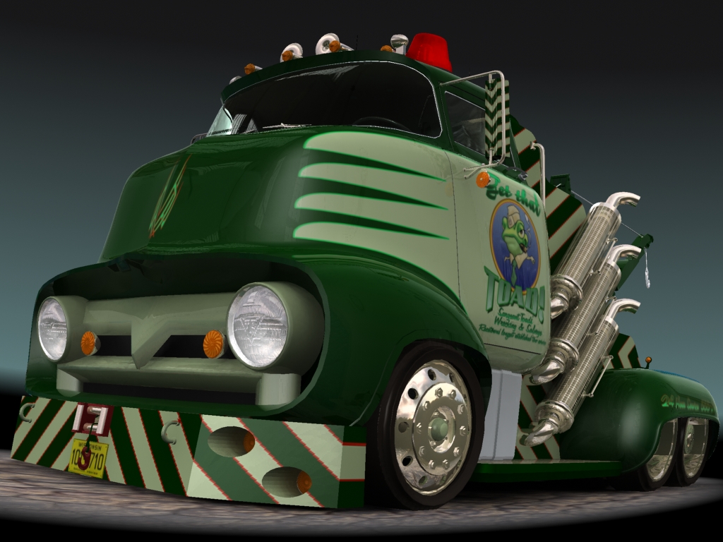 1956 Ford F500 Tow Truck 5