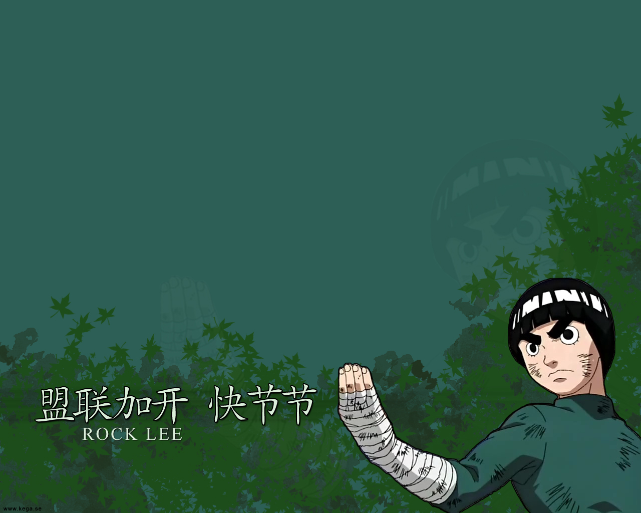 Naruto Wallpaper - Rock Lee by kega-swe on DeviantArt