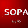 SAY NO TO SOPA