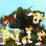 Tails collage