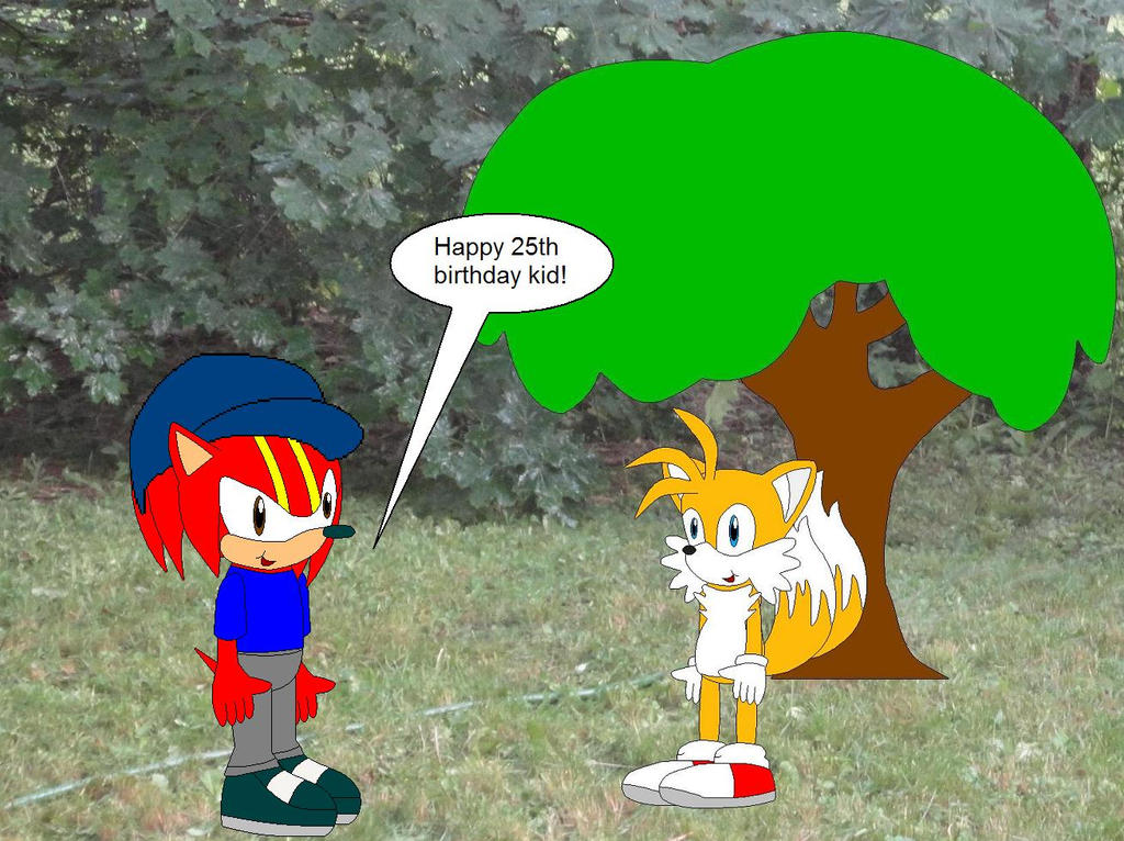 Happy 25th birthday Tails