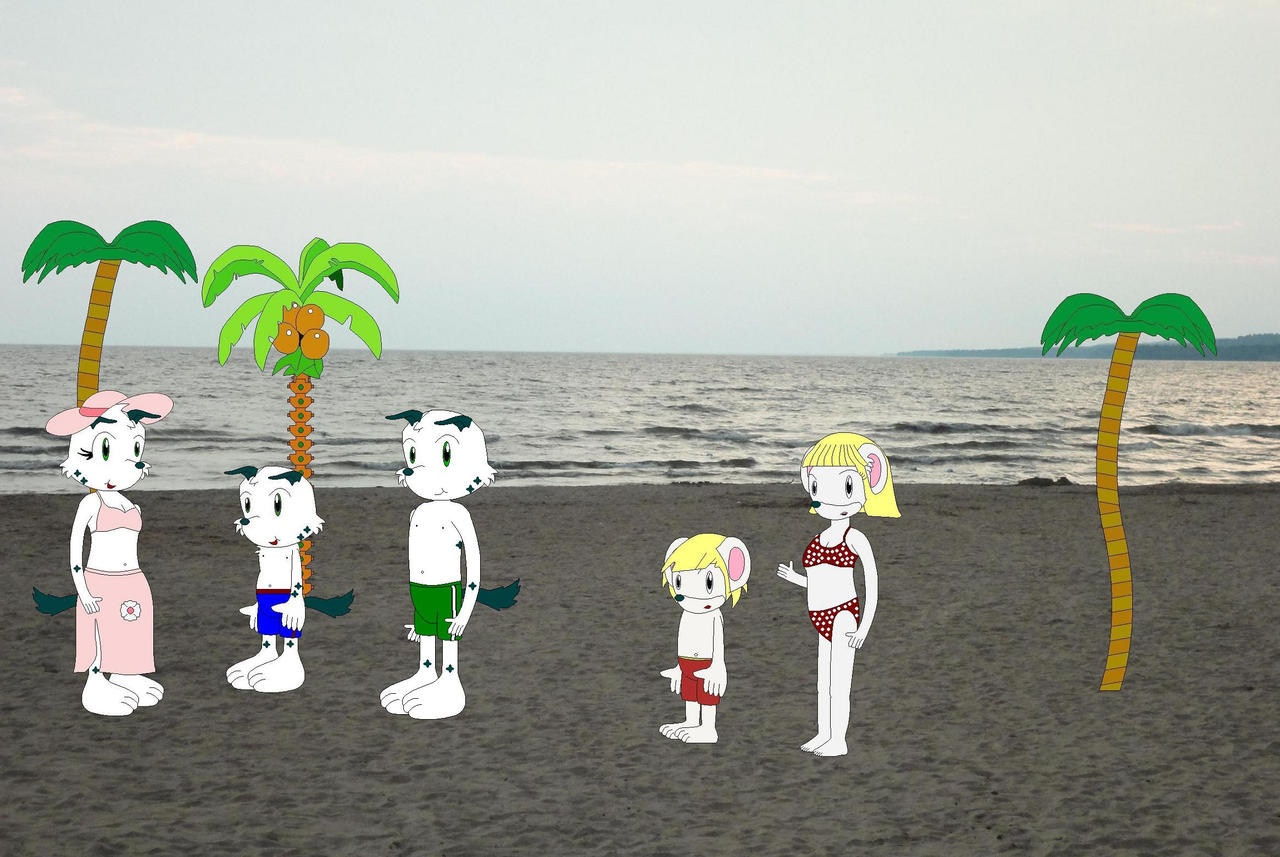 Lil Ricky Oliver Ricky, Oliver, and custodial parents on the beach by YRT9401 on DeviantArt