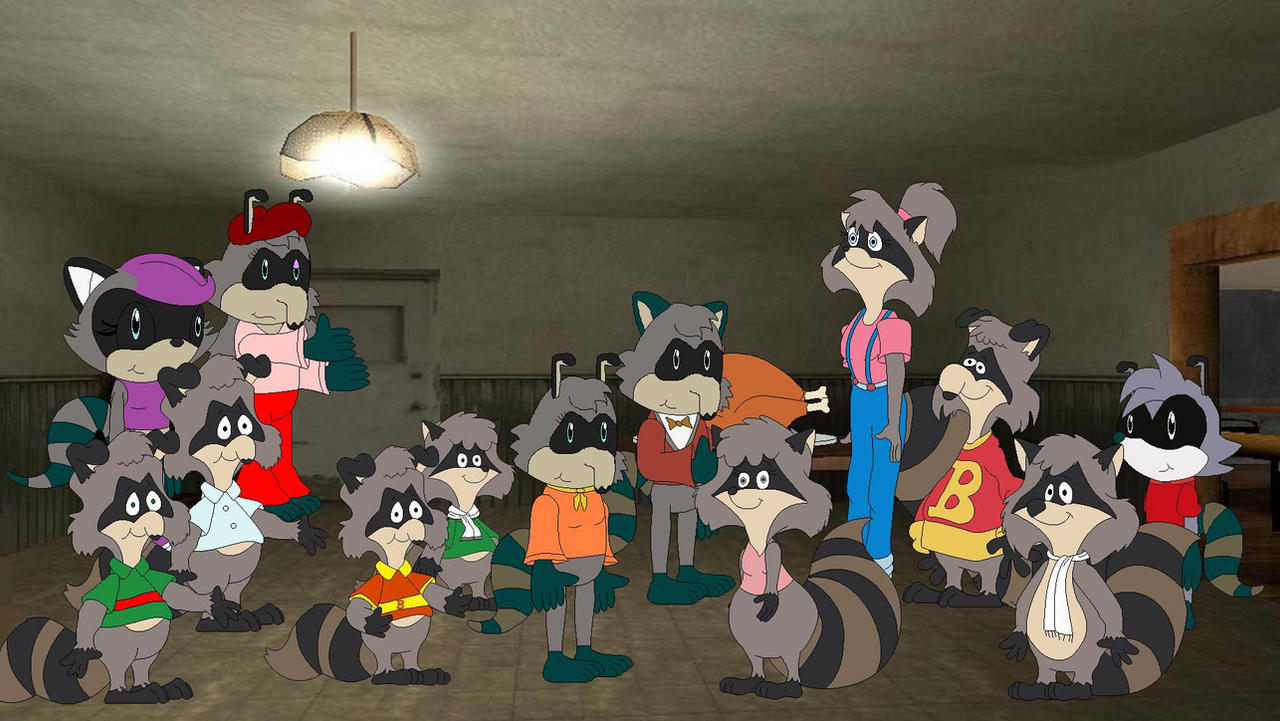 Raccoons thanksgiving by YRT9401 on DeviantArt
