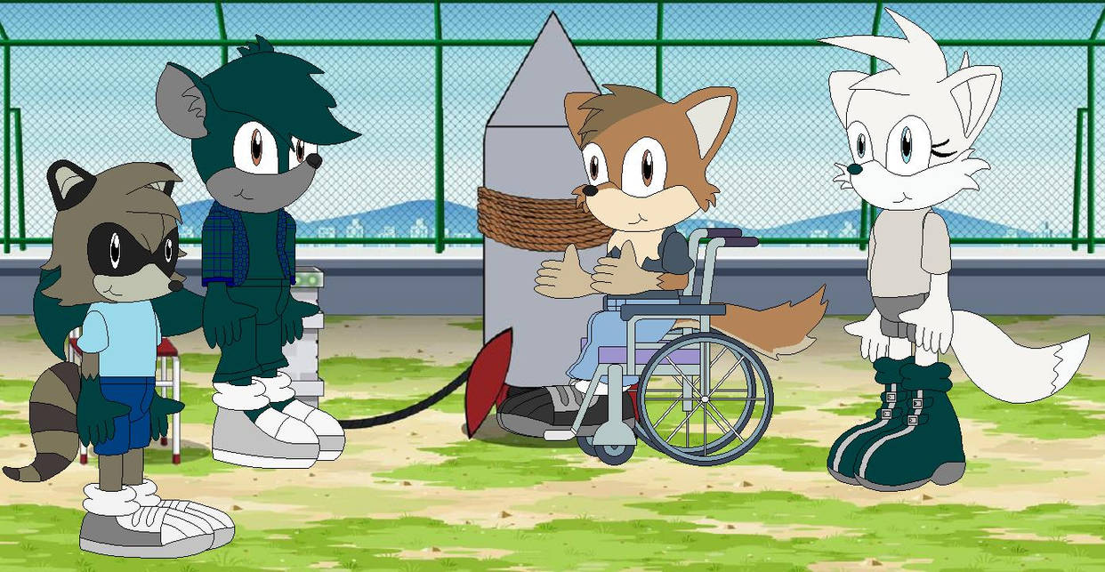 Ralf and friends' rocket by YRT9401 on DeviantArt