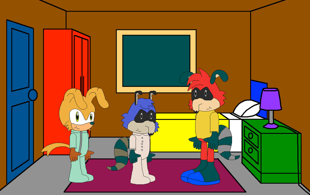 Jerry, Benjamin, and Wesley Junior sleepover by YRT9401 on DeviantArt