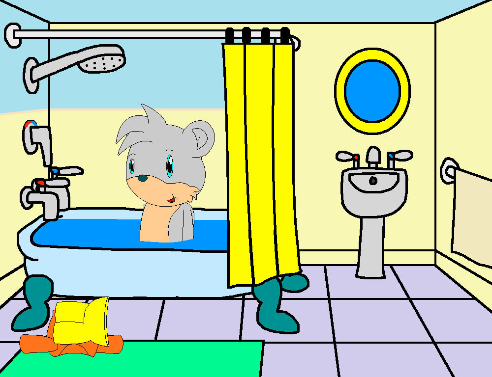 Tommy's bath by YRT9401 on DeviantArt