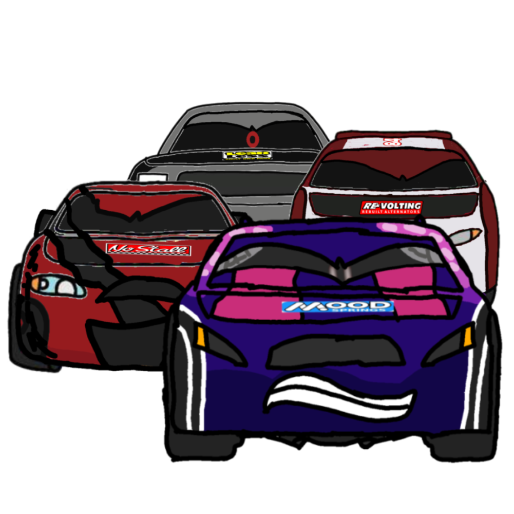 Triple trouble but it's piston cup racers by cars123movie on DeviantArt