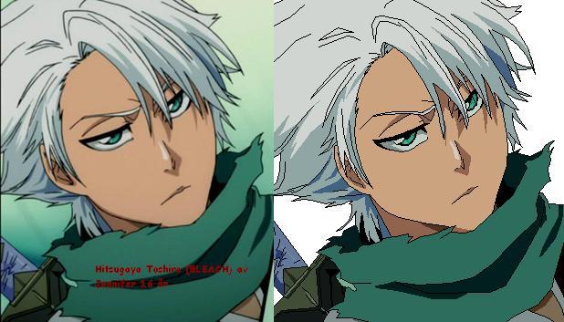 Hitsugaya Toshiro new look (paint)