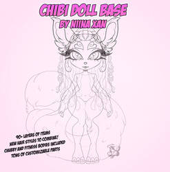 CHIBI DOLL BASE - By Niina Xan