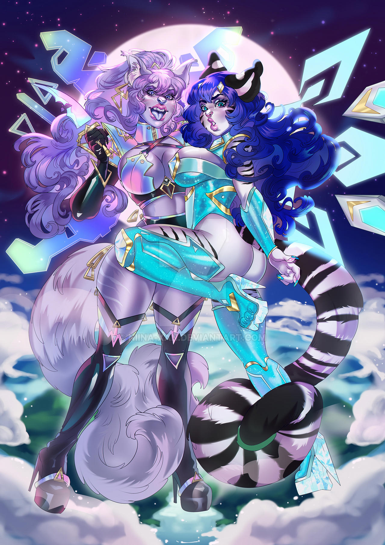 Galactic GALS! | Commission
