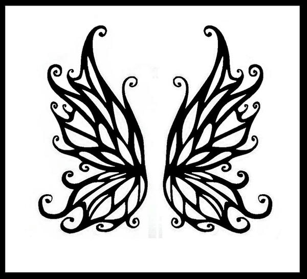 Black Fairy Wings