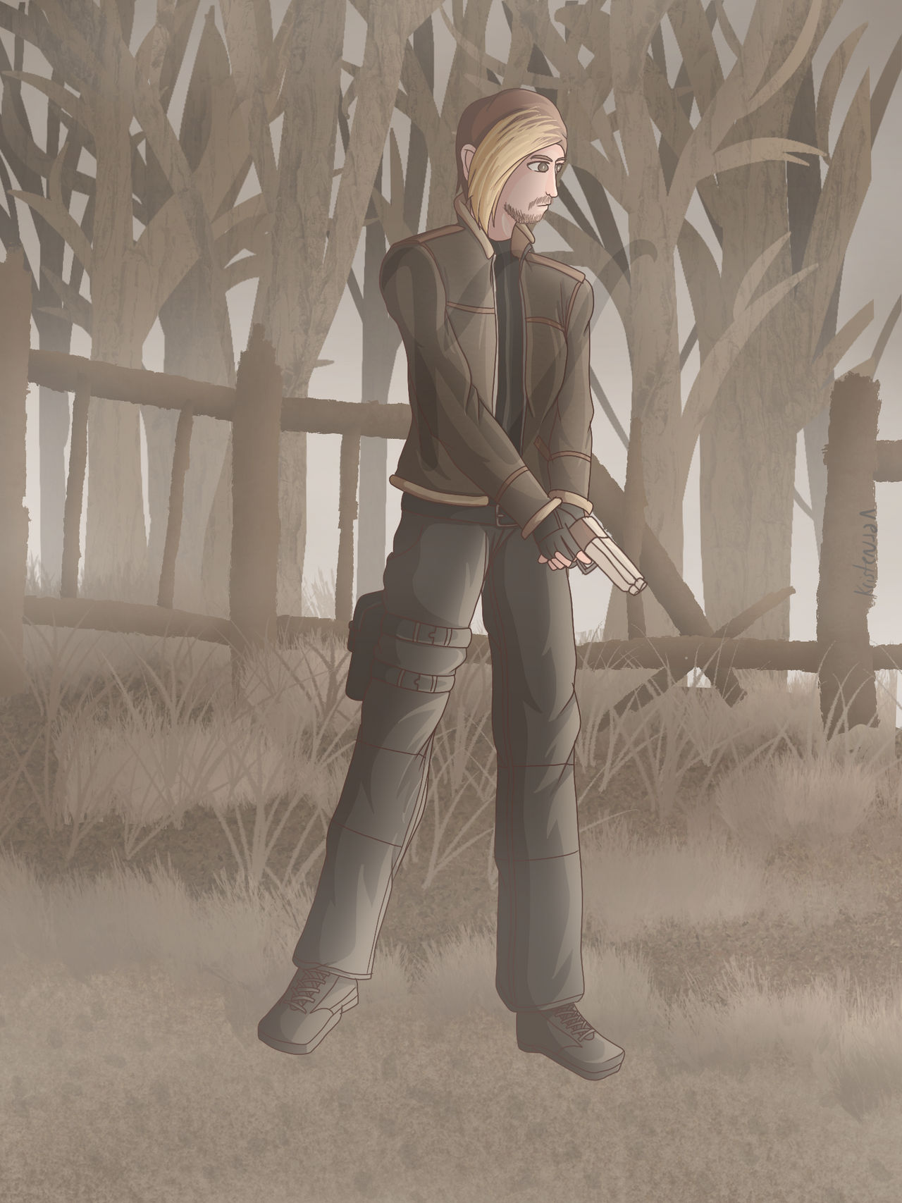 8 Bitryan Deviantart 8-Bit Ryan as Leon Kennedy by KristenKHVerne on DeviantArt