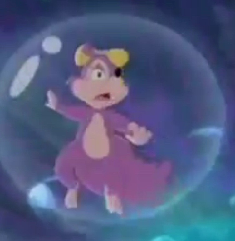 Request: Nude Sally in a bubble