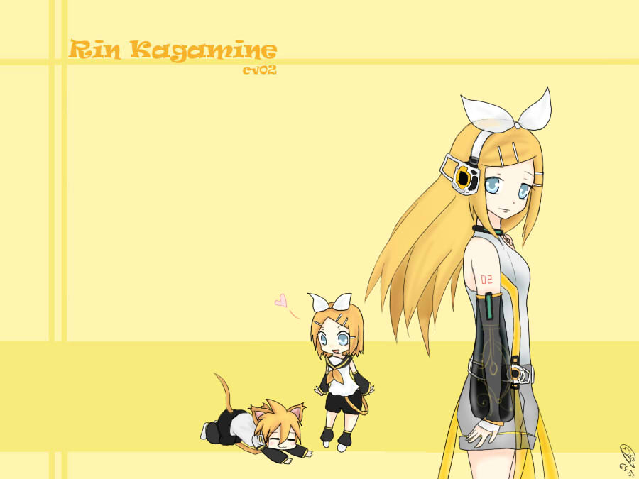 Kagamine Rin Wallpaper 2