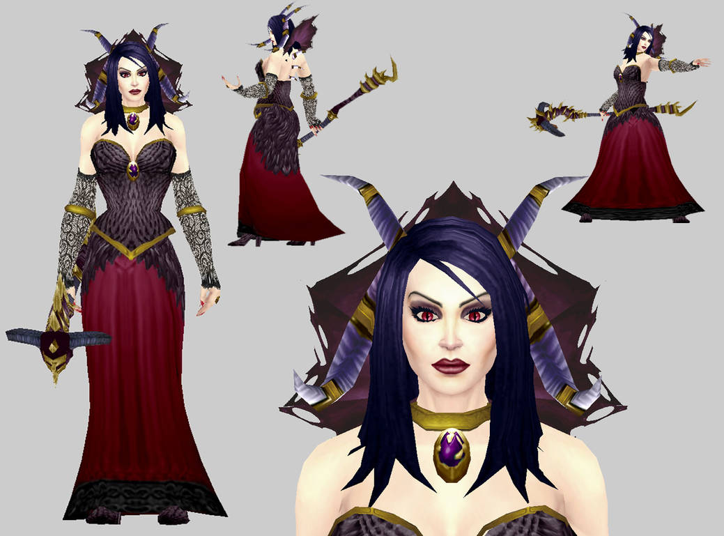 Onyxia as Katrana Prestor model for War3 by arcanevillain on DeviantArt