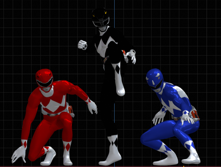 MMPR Showecase by void1245 on DeviantArt
