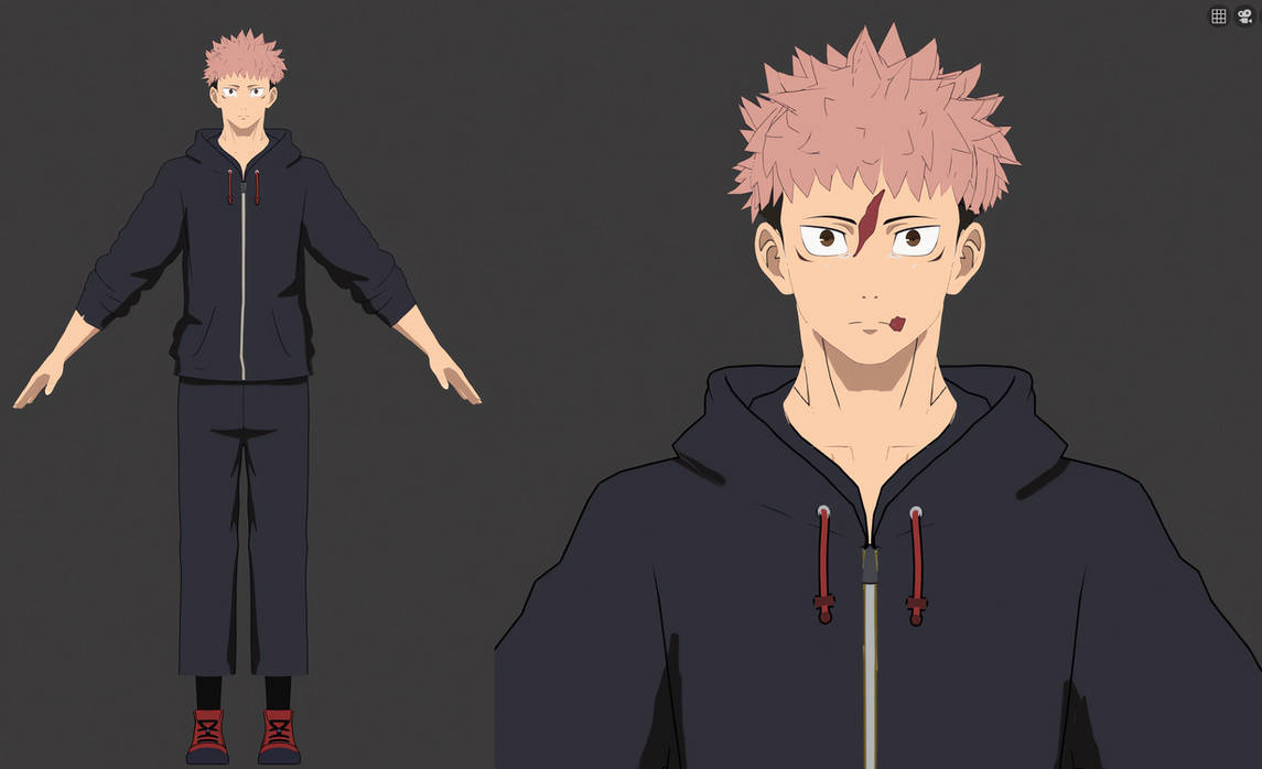 Yuji V3 WIP Extermination Arc by void1245 on DeviantArt