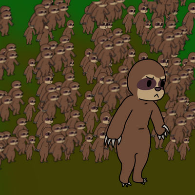 Sloth Army for Sloth Sister by SushiBozz911 on DeviantArt