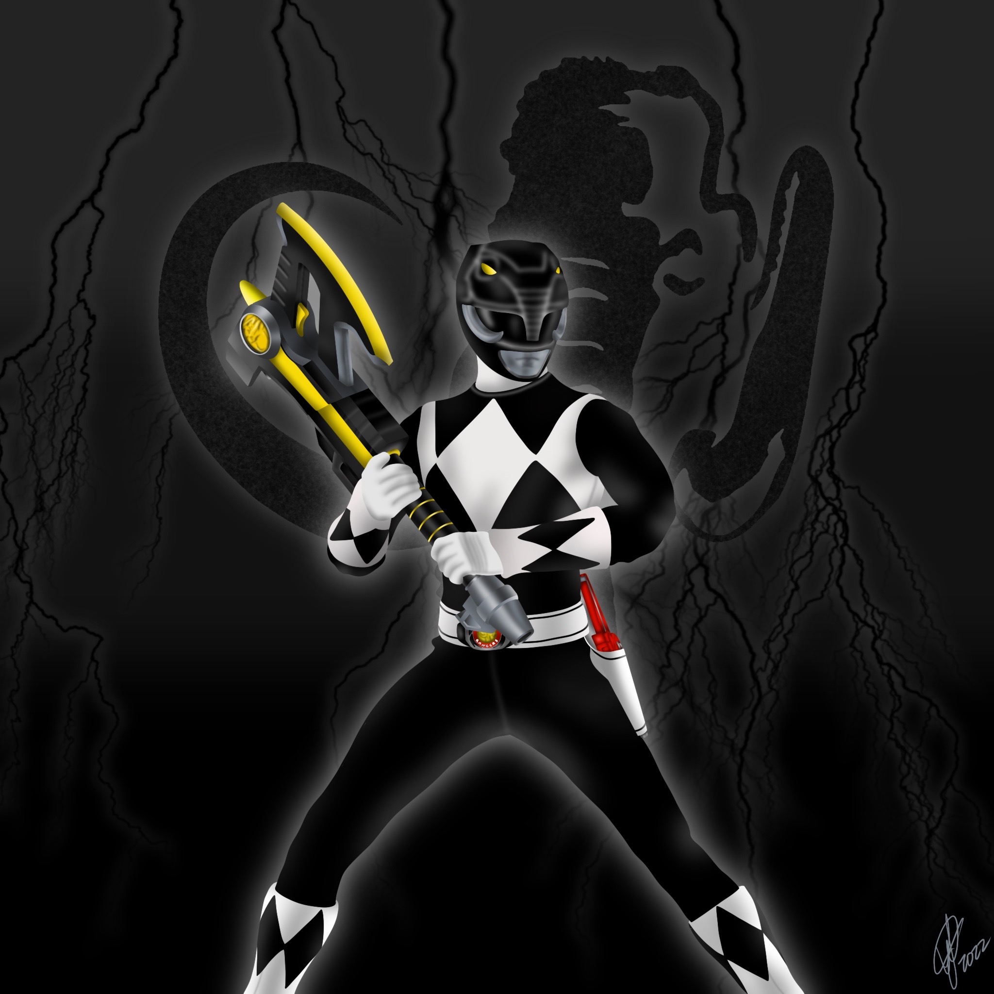 Black Power Ranger by waukeshawalker on DeviantArt