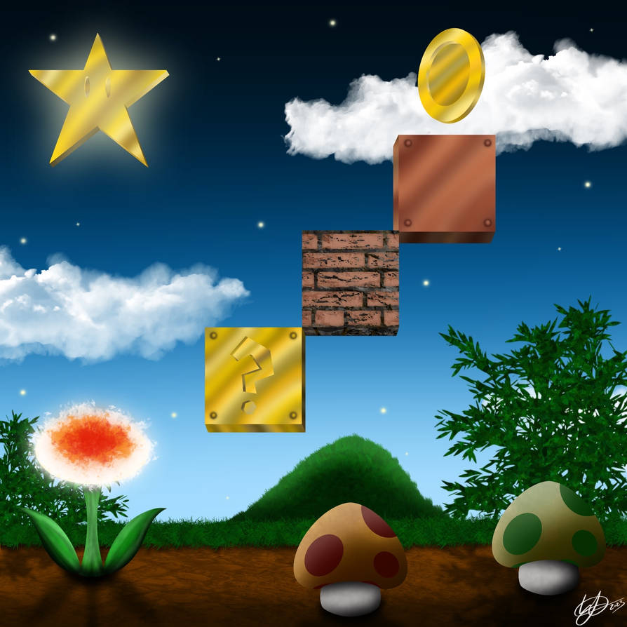 Super Mario Bros. Power-Ups by waukeshawalker on DeviantArt