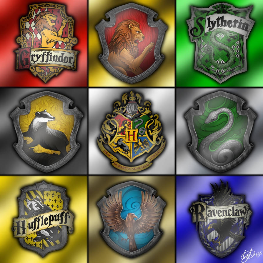 Hogwarts Houses by waukeshawalker on DeviantArt