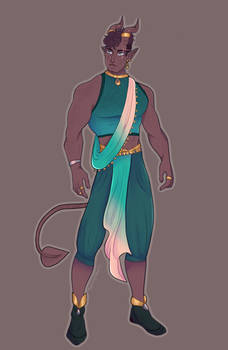 Male Tiefling Adopt (OPEN)