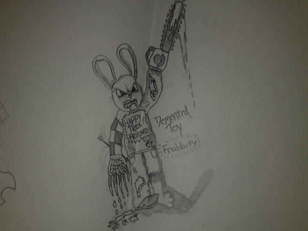 Demented Bunny Rabbit Original by PsychoticBob on DeviantArt
