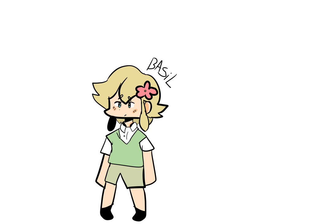 Basil ||OMORI by SkullDeathKingdom on DeviantArt