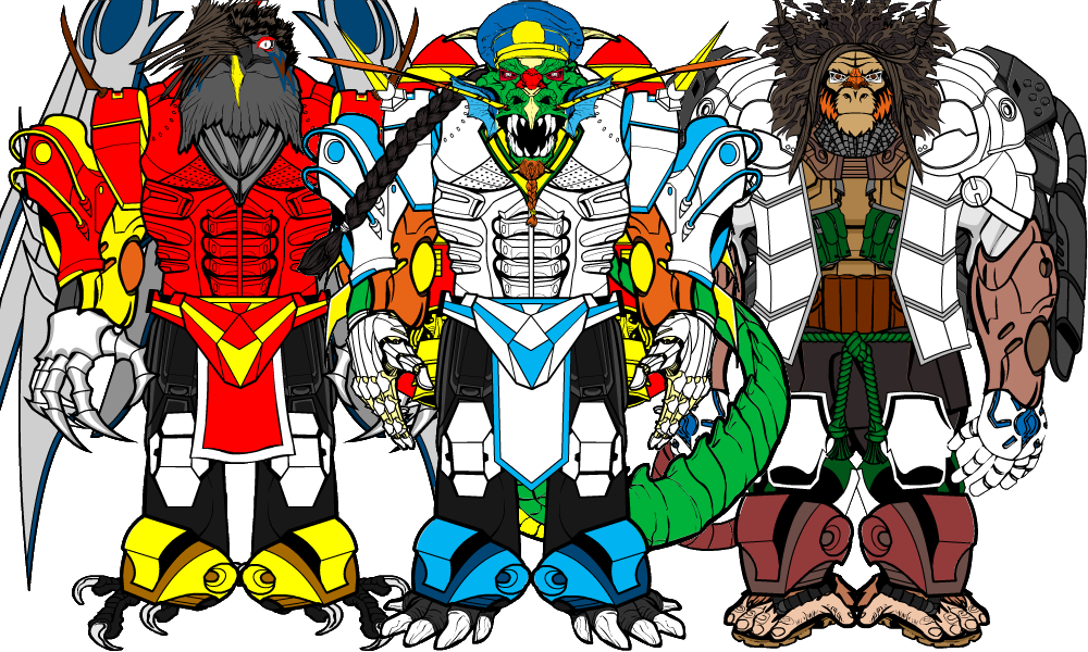 Negatrix Negatrix Trio reimaginated by Ganbare-Lucifer on DeviantArt