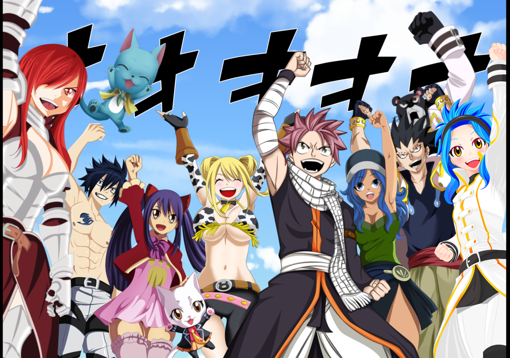 Poster Fairy Tail VS One Piece by CreativeKiing on DeviantArt