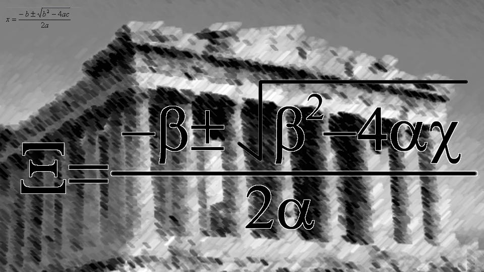 Greek - Remembering the Quadratic Equation by Monkl on DeviantArt
