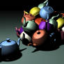 Utah Teapot Pile