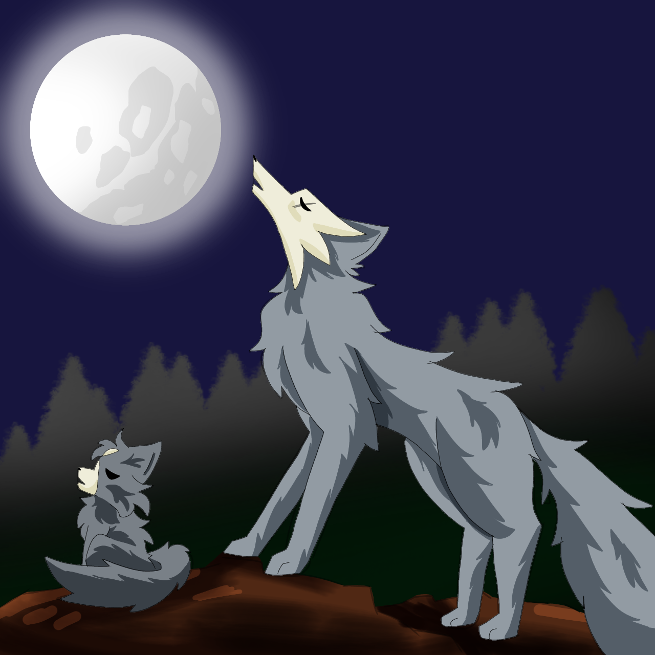 awoooo... by Y-Hishiro on DeviantArt